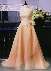 アンジェラ　ピンクの格安カラードレス