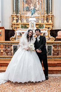 ウェディングドレス先輩花嫁