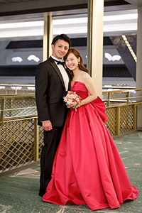 ウェディングドレス先輩花嫁